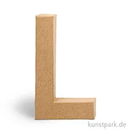 Artikelbild des Artikels “Pappmaché-Buchstaben - handgearbeitet 20,5 cm Einzeln | L“