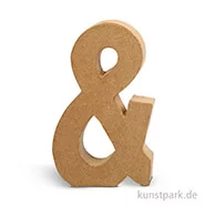 Artikelbild des Artikels “Pappmaché-Buchstaben - handgearbeitet 20,5 cm Einzeln | &“