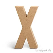 Artikelbild des Artikels “Pappmaché-Buchstaben - handgearbeitet 20,5 cm Einzeln | X“