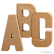 Artikelbild des Artikels “Pappmaché-Buchstaben - handgearbeitet 20,5 cm “