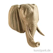 Artikelbild des Artikels “Pappmaché - Elefant Trophäe, groß “