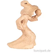 Artikelbild des Artikels “Pappmaché Hexe mit Kristallkugel, 15 x 8 x 20 cm “