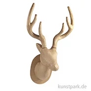 Artikelbild des Artikels “Pappmaché - Hirsch Trophäe, groß “