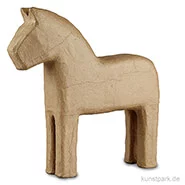 Artikelbild des Artikels “Pappmaché - Pferd, handgemacht, Höhe 24,5 cm “