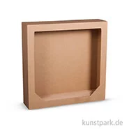 Artikelbild des Artikels “Pappmaché-Rahmen mit Holzsteckboden “