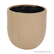 Artikelbild des Artikels “Pappmaché Übertopf, wasserfest, 11,5 x 12 cm “