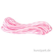 Artikelbild des Artikels “Paracord Schnur - hoch reißfest aus Nylon, 2 x 4 mm, 5 Meter 5 m | Hellrosa gemustert“