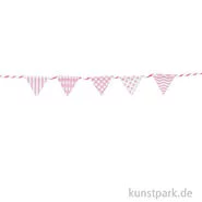 Artikelbild des Artikels “Party-Girlande zum Basteln, Rosa, 20 Fähnchen, ca. 2 m “