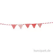Artikelbild des Artikels “Party-Girlande zum Basteln, Rot, 20 Fähnchen, ca. 2 m “
