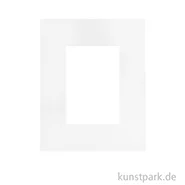 Artikelbild des Artikels “Passepartout Rahmen, Weiß außen 24 x 30 cm / innen 13,8 x 19 cm“