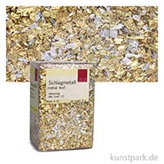 Artikelbild des Artikels “Passione Schlagmetall-Flocken, klein abburstig | Mix Gold (12 g)“