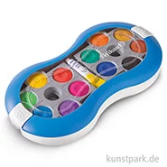 Artikelbild des Artikels “Pelikan Deckfarbkasten Space mit 24 Farben und Deckweiß - Blau “