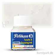 Artikelbild des Artikels “Pelikan Tusche A 10 ml | Weiß“