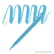 Artikelbild des Artikels “Pentel Arts Brush Sign Pen Einzelstift | Hellblau“