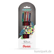 Artikelbild des Artikels “Pentel Hybrid DualMetallic Glitter Gel Pen 4er Set - Set 1 “
