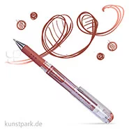 Artikelbild des Artikels “Pentel Hybrid Gel Grip Metallic DX 1,0 mm Einzelstift | Bronze“