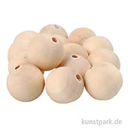 Artikelbild des Artikels “Perlen aus Holz mit großem Loch 20 mm - 14 Stück“