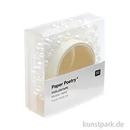 Artikelbild des Artikels “Perlen Tape, Halbperlen Selbstklebend, Offwhite, 1,9 x 50 cm “