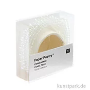 Artikelbild des Artikels “Perlen Tape, Halbperlen Selbstklebend, Weiß, 1,9 x 50 cm “
