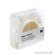 Artikelbild des Artikels “Perlen Tape, Strassperlen Selbstklebend, Silber Offwhite, 1,9 x 50 cm “