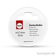Artikelbild des Artikels “Perlonfaden transparent auf Rolle, reißfest 0,70 mm - 25 Meter“