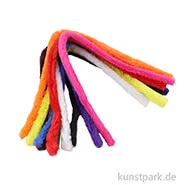 Artikelbild des Artikels “Pfeifenputzer Chenilledraht flauschig, 50 cm, 10 Stück sortiert “