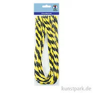 Artikelbild des Artikels “Pfeifenputzer Chenilledraht Halloween, 50 cm, 10 Stück - Gelb-Schwarz “