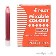Artikelbild des Artikels “Pilot Pen Patronen 6 Stück, Farbe Orange “
