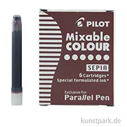 Artikelbild des Artikels “Pilot Pen Patronen 6 Stück, Farbe Sepia Braun “