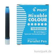 Artikelbild des Artikels “Pilot Pen Patronen 6 Stück, Farbe Türkis “