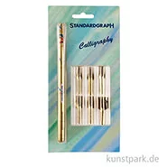 Artikelbild des Artikels “Plakatfeder-Profi-Set mit Federhalter und 6 Plakatfedern “