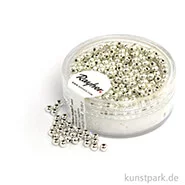 Artikelbild des Artikels “Plastik Rundperlen - Silber Rund | 2,5 mm - 240 Stück“