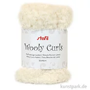 Artikelbild des Artikels “Plüsch Stoff Wollige Locken Zuschnitt - 30 x 40 cm Weiß“