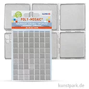 Artikelbild des Artikels “Poly-Mosaic selbstklebend, 10 mm 63 Stk. | Silber“