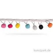 Artikelbild des Artikels “Pompon-Borte - Bunt, 2 m “
