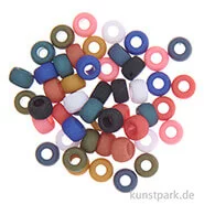 Artikelbild des Artikels “Pony Bead Set, Matt Dark Earthy, 400 Stück “