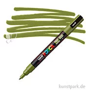 Artikelbild des Artikels “POSCA Marker PC-3M - fein 0,9-1,3 mm Einzelstift | Khaki Grün“