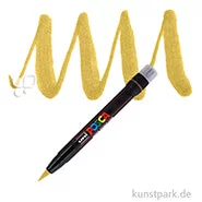 Artikelbild des Artikels “POSCA Marker PCF-350 - Brush 0,1-10 mm Einzelstift | Gold“