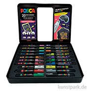 Artikelbild des Artikels “POSCA Marker Set - Etui mit 20 Acrylstiften, Groovy Colours “