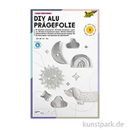 Artikelbild des Artikels “folia Prägefolien, Alu, 3 Blatt, 18,5 x 29,5 cm - Silber “