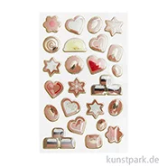 Artikelbild des Artikels “Puffy Sticker - Cookies, Plätzchen, 24 Aufkleber “