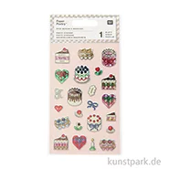 Artikelbild des Artikels “Puffy Sticker - Eye Candy, Torten, Happy Birthday, 1 Bogen “