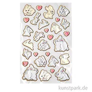 Artikelbild des Artikels “Puffy Sticker - Futschikato, Hasen, 29 Aufkleber “