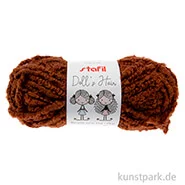 Artikelbild des Artikels “Puppenhaare Garn - Braun, 25g Knäuel “
