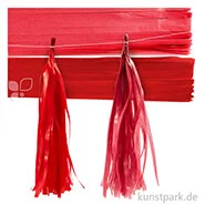 Artikelbild des Artikels “Quasten aus Seidenpapier, 12 x 35 cm, 12 Stück Weinrot-Rot“