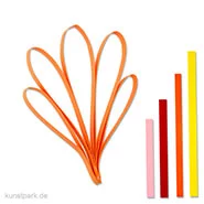 Artikelbild des Artikels “Quillingstreifen - Gelb-Rot, 100 Stück, 0,5 x 78 cm, 4 Farben sortiert “
