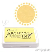 Artikelbild des Artikels “Ranger Archival Ink Stempelkissen Einzelfarbe | Gelb“