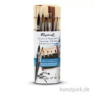 Artikelbild des Artikels “Raphael Bambus-Pinselmappe mit 6 Mini-Pinseln “