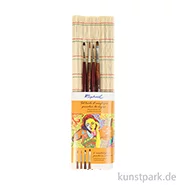 Artikelbild des Artikels “Raphael Pinselmatte mit 4 Pinseln für Acryl & Öl “