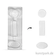 Artikelbild des Artikels “Rayher Gießform - Kreis-Rechteck-Oval, 4,2 - 8,2 cm “
